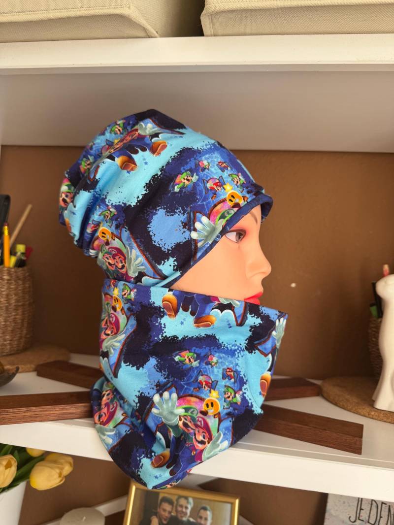 Super Mario Brothers Skater Mütze Loop von modebine