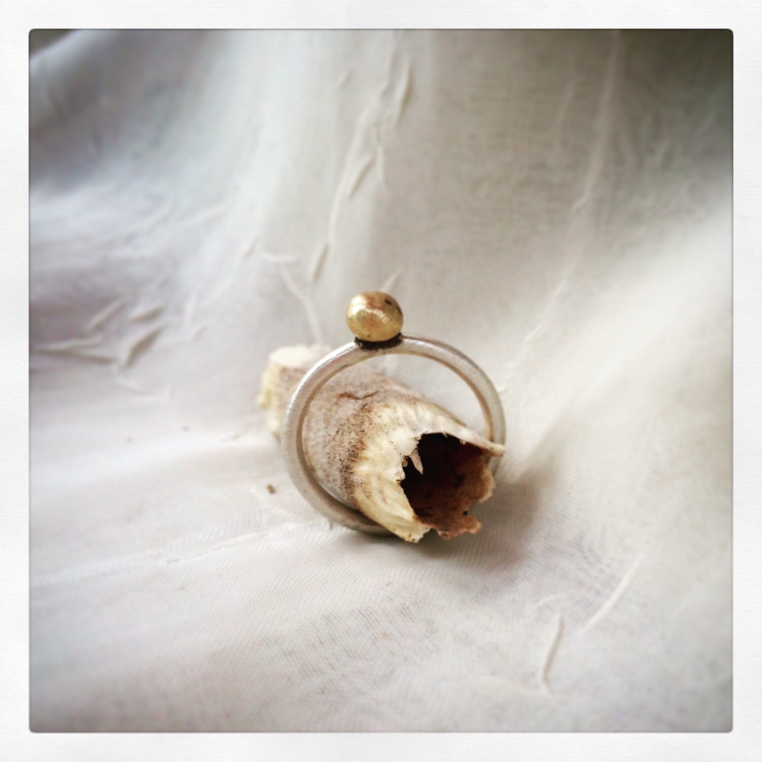 Vereinfachende Silber Cluster-Ring von modernmadini