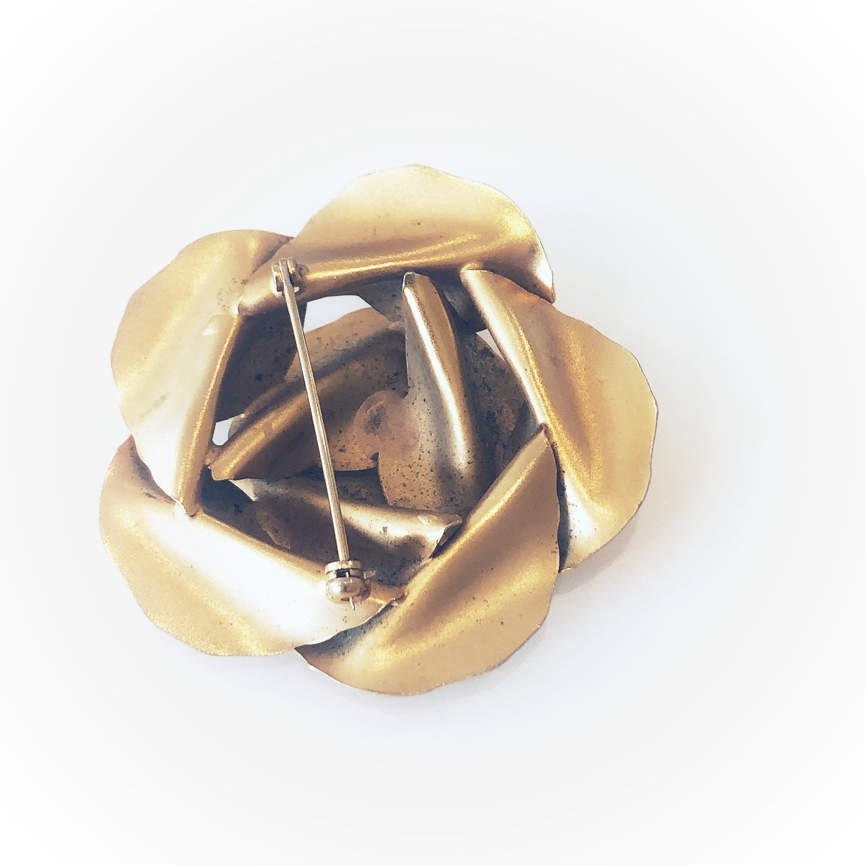 60Er Jahre Brosche, Anstecknadel, Goldfarben, Vintage Schmuck, Muttertag, Geschenk Für Sie 60Er Jahre Brosche, Anstecknadel, Goldfarben, Vintage Schmuck, Muttertag, Geschenk Für Sie von modernmatters