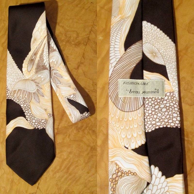 70Er Jahre Mod Beau Brummel Krawatte, Herren Krawatte Paisley Muster, Hochzeit Bräutigam Formelle Kleidung Geschenk Für Ihn von modernmatters