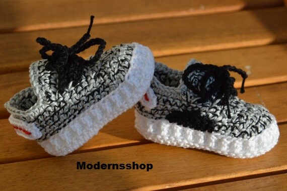 Gehäkelte Schuhe Gehäkelte Schuhe von modernsshop