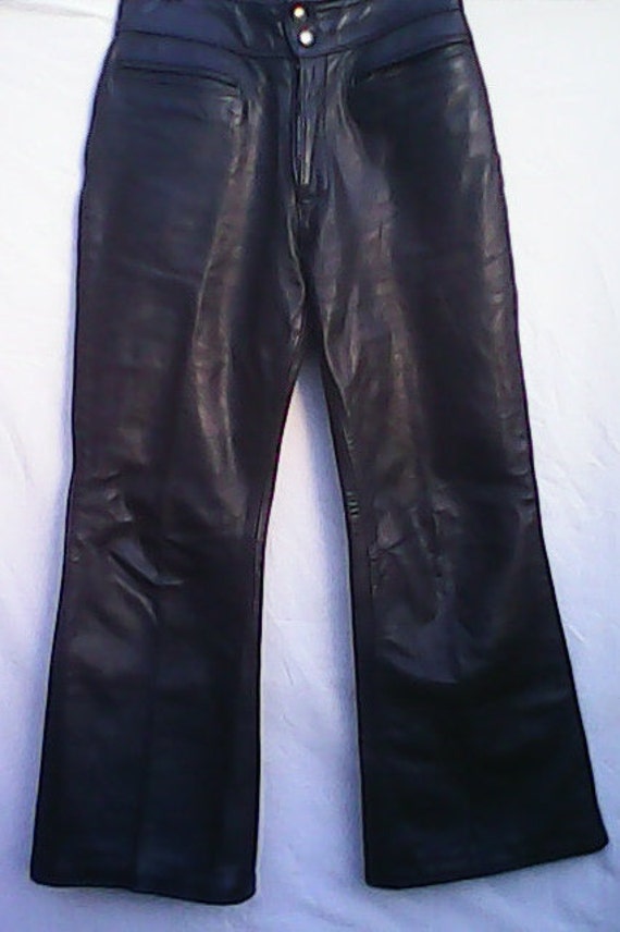 Highwayman Motorrad Jeans. 1970Er Jahren Highwayman Motorrad Jeans. 1970Er Jahren von modolivintage