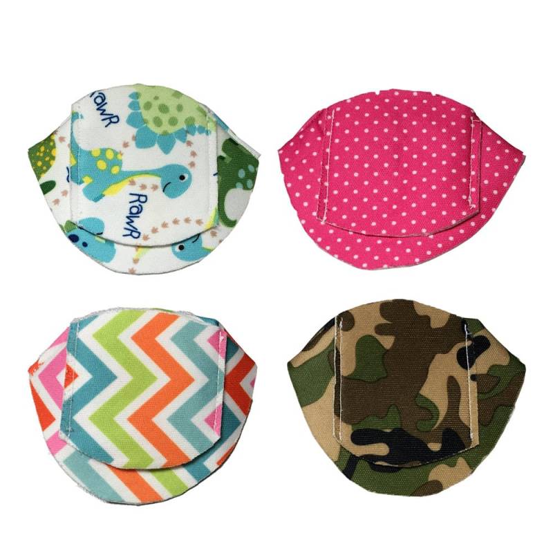 Wasserabweisende Over-The-Lens Wiederverwendbare, Handgefertigte Augenklappe Zur Behandlung Von Amblyopie Oder Faulauge. Erhältlich in 4 von modpatcheyepatch