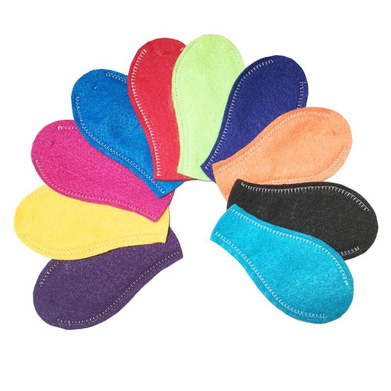 Weiche, Wiederverwendbare, Handgefertigte Filz-Augenklappe Zur Behandlung Von Amblyopie/Lazy Eye Für Rechtes Oder Linkes Auge von modpatcheyepatch