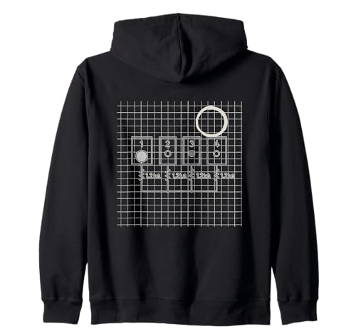 Modular Patch Matrix 1 4 Synth Diagramm Grafik Kapuzenjacke Modular Patch Matrix 1 4 Synth Diagramm Grafik Kapuzenjacke von modular synth diagram patch matrix schematic