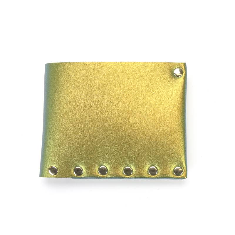 Scarab Faltwallet | Gold Irisierende Wallet Bi-Fold Card Holder Money Vegan-Leder-Wallet Made in Usa Von Mohop Scarab Faltwallet | Gold Irisierende Wallet Bi-Fold Card Holder Money Vegan-Leder-Wallet Made in Usa Von Mohop von mohop