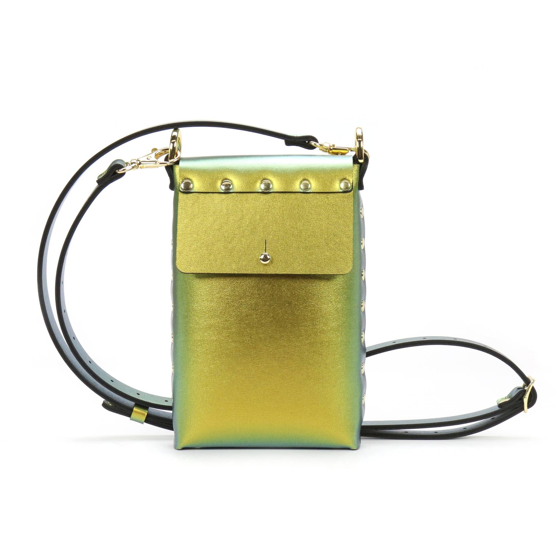 Scarab Mobile Bag | Gold Iridescent Cell Phone Und Travel Vegane Crossbody Made in Usa Von Mohop Scarab Mobile Bag | Gold Iridescent Cell Phone Und Travel Vegane Crossbody Made in Usa Von Mohop von mohop