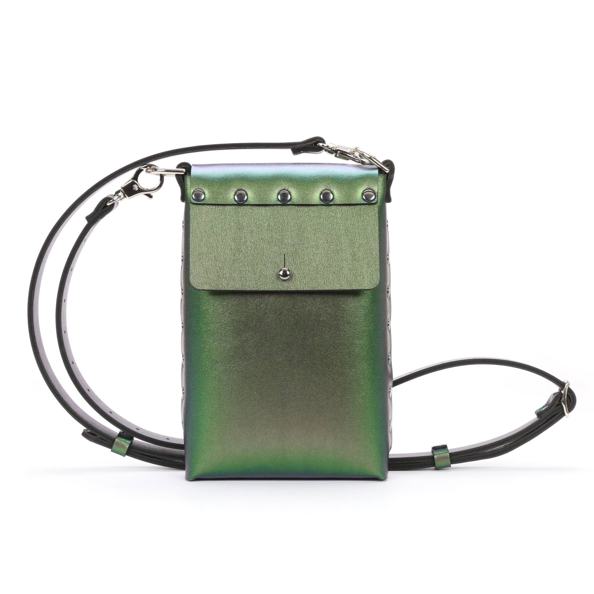 Smaragdmobile Tasche | Smaragd Green Iridescent Cell Phone Und Travel Bag Vegane Handtasche Made in Usa Von Mohop Smaragdmobile Tasche | Smaragd Green Iridescent Cell Phone Und Travel Bag Vegane Handtasche Made in Usa Von Mohop von mohop