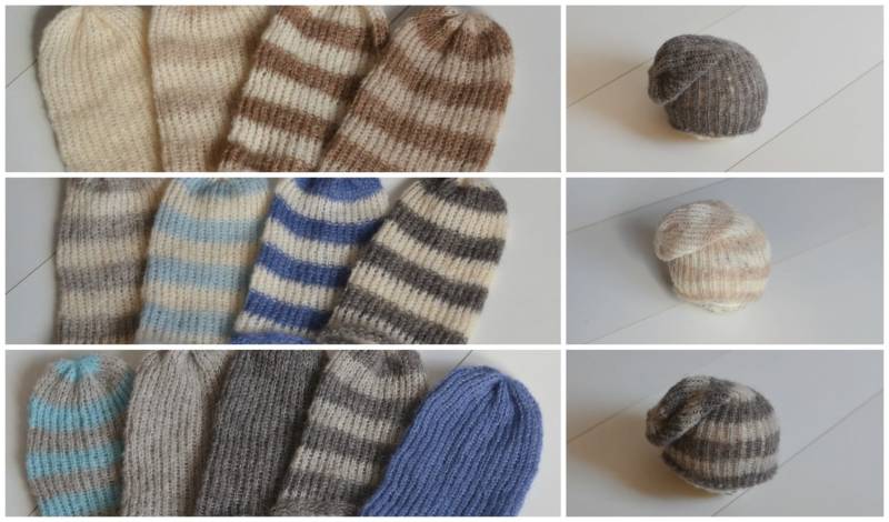stricken Gestreifte Slouchy Hut Oder Flugzeug Baby Alpaka Wolle Gestreift Foto Requisite Hipster Slouch Wählen Sie Ihre Farben Uk Verkäufer von mokumba