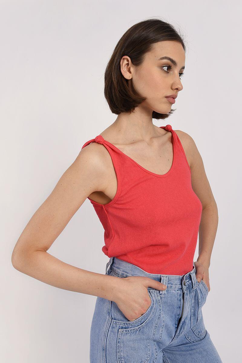 molly bracken - Ausgestelltes Tanktop rot - Gr. - XS von molly bracken