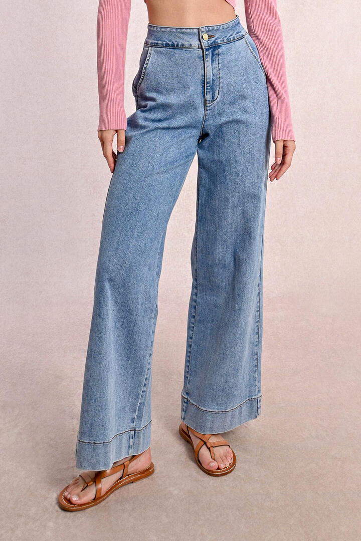 molly bracken - Weite Hose blau - Gr. - 28 von molly bracken