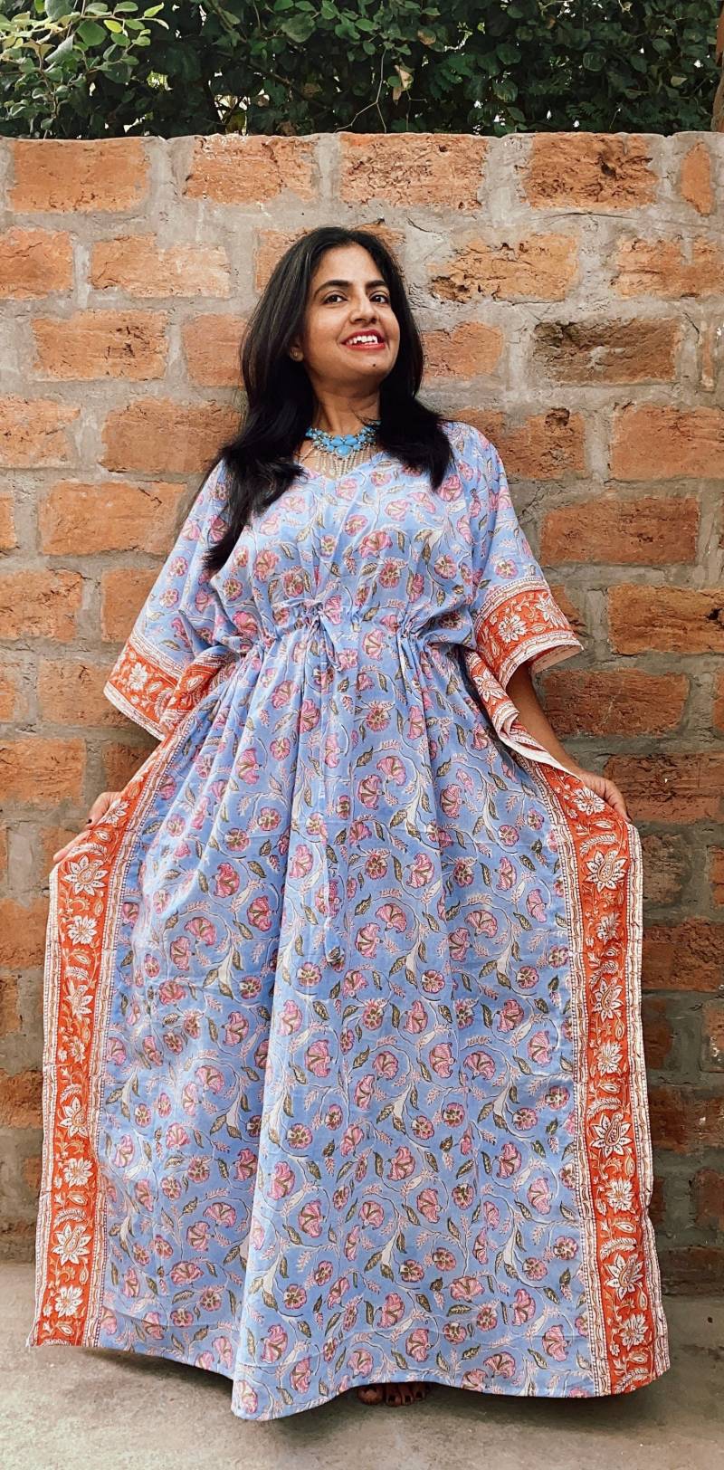 Kaftan Kleid, Plus Größe Kaftan, Kimono, Baumwoll-Caftan, Baumwoll-Kaftan, Maxi-Kleid, Long Caftan, Cape-Kleid von mommyrobeclothing