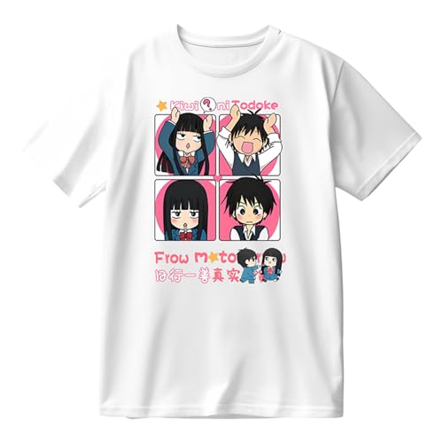 Kimi NI T-Shirt Todoke T-Shirt Anime T-Shirt Kurozumi Sawako T-Shirt Kazehaya Shouta T-Shirt Einfaches Bequemes Paaroberteil Kimi NI T-Shirt Todoke T-Shirt Anime T-Shirt Kurozumi Sawako T-Shirt Kazehaya Shouta T-Shirt Einfaches Bequemes Paaroberteil von momogut