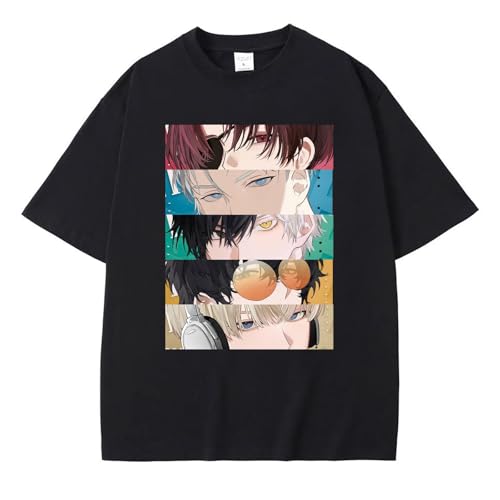 Wind T-Shirt Breaker Season Anime lose lässig Frühling und Sommer beliebte Unisex kurzärmelige Tops von momogut