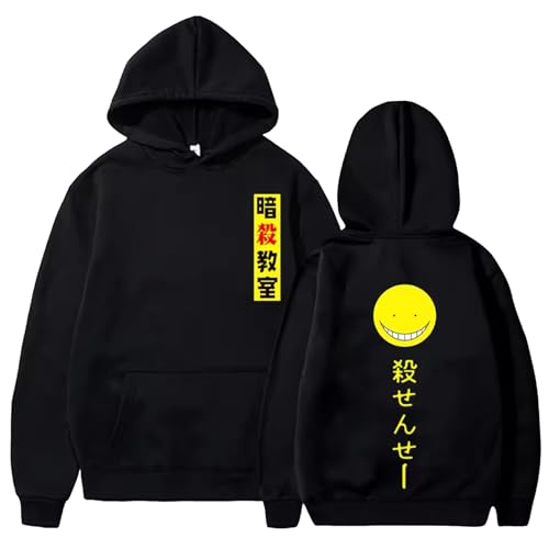 momogut Anime Assassination Korosensei Zipper Hoody Hoodie Männer Frauen Hip Hop Karma Akabane Zip Up Pullover Nagisa Shiota Cardigan Coat von momogut
