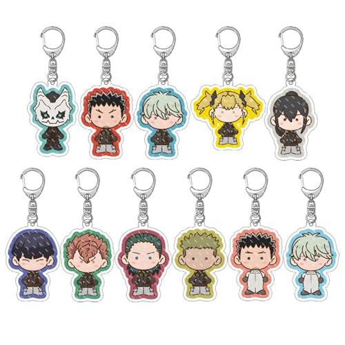 momogut Anime Cartoon 11Pcs Kaiju Anime no 8 Schlüsselanhänger Hibino Kafka Anhänger Y2K Creative New Student School Bag Keychain Zubehör Geschenk momogut Anime Cartoon 11Pcs Kaiju Anime no 8 Schlüsselanhänger Hibino Kafka Anhänger Y2K Creative New Student School Bag Keychain Zubehör Geschenk von momogut