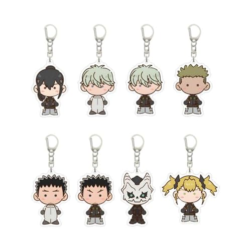 momogut Anime Cartoon 8Pcs Kaiju Anime no 8 Schlüsselanhänger Hibino Kafka Anhänger Y2K Creative New Student School Bag Keychain Zubehör Geschenk momogut Anime Cartoon 8Pcs Kaiju Anime no 8 Schlüsselanhänger Hibino Kafka Anhänger Y2K Creative New Student School Bag Keychain Zubehör Geschenk von momogut