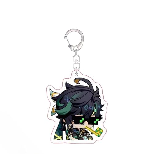 momogut Genshin Kinich Impact Acryl Schlüsselanhänger Kinich K'uhul Ajaw Acryl Anhänger Fine Gifts von momogut