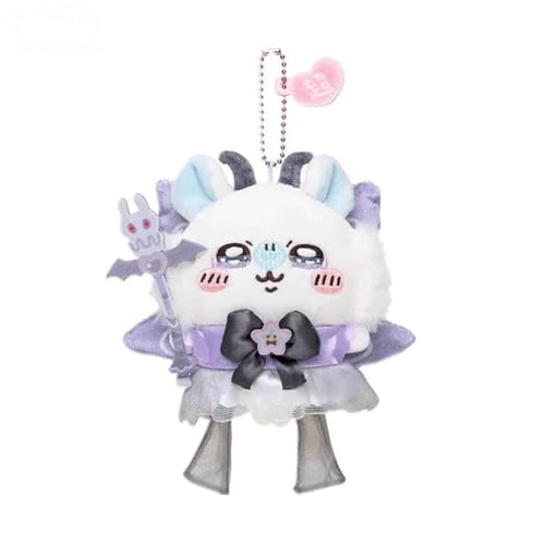 momogut Usagi Schlüsselanhänger Anime Cartoon Plüsch Puppe 10cm Rucksack Schlüsselanhänger Hachiware Puppe Dekoration von momogut