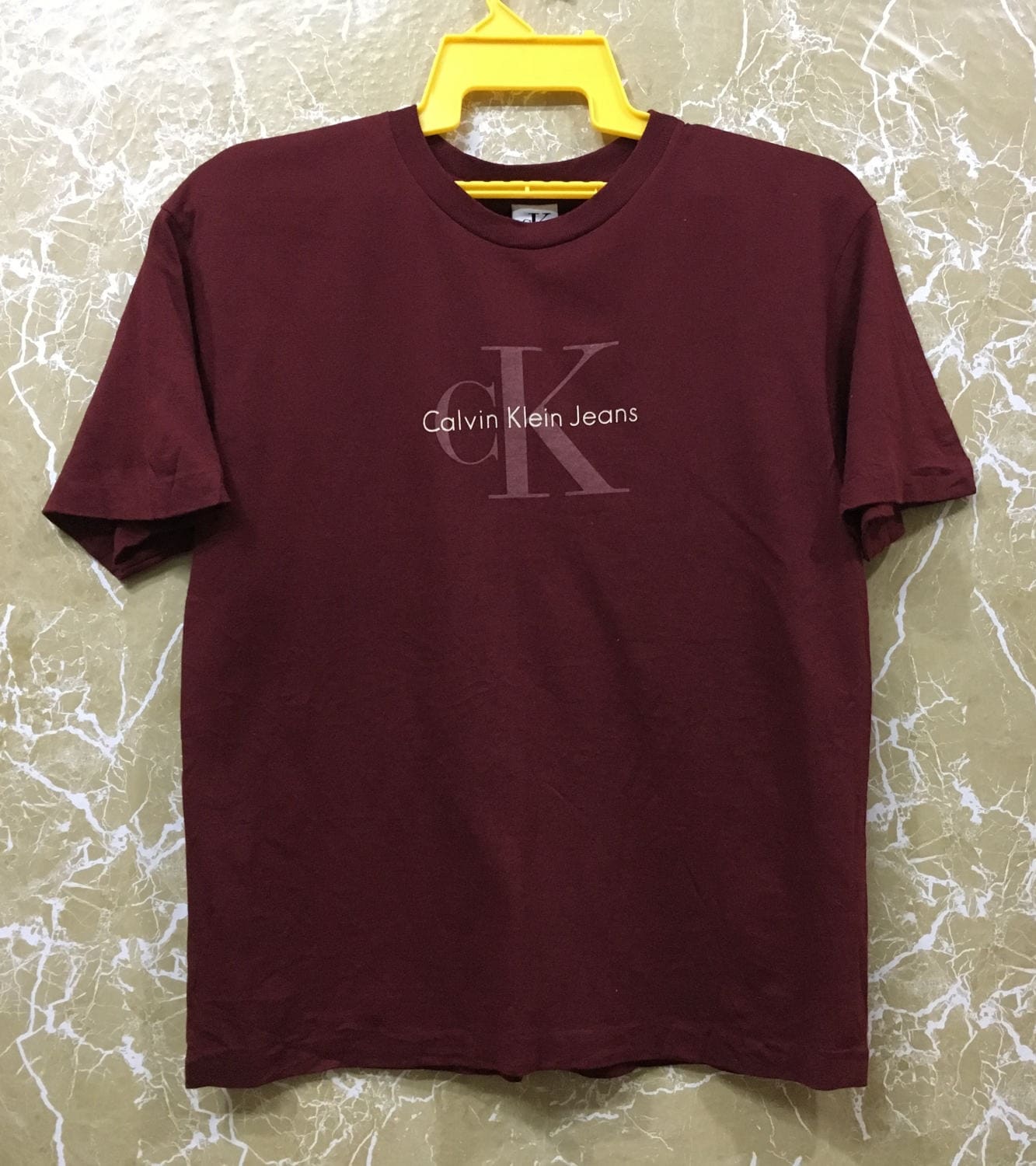 90Er Jahre Ck Calvin Klein Tshirt L Size von monalisausedauction