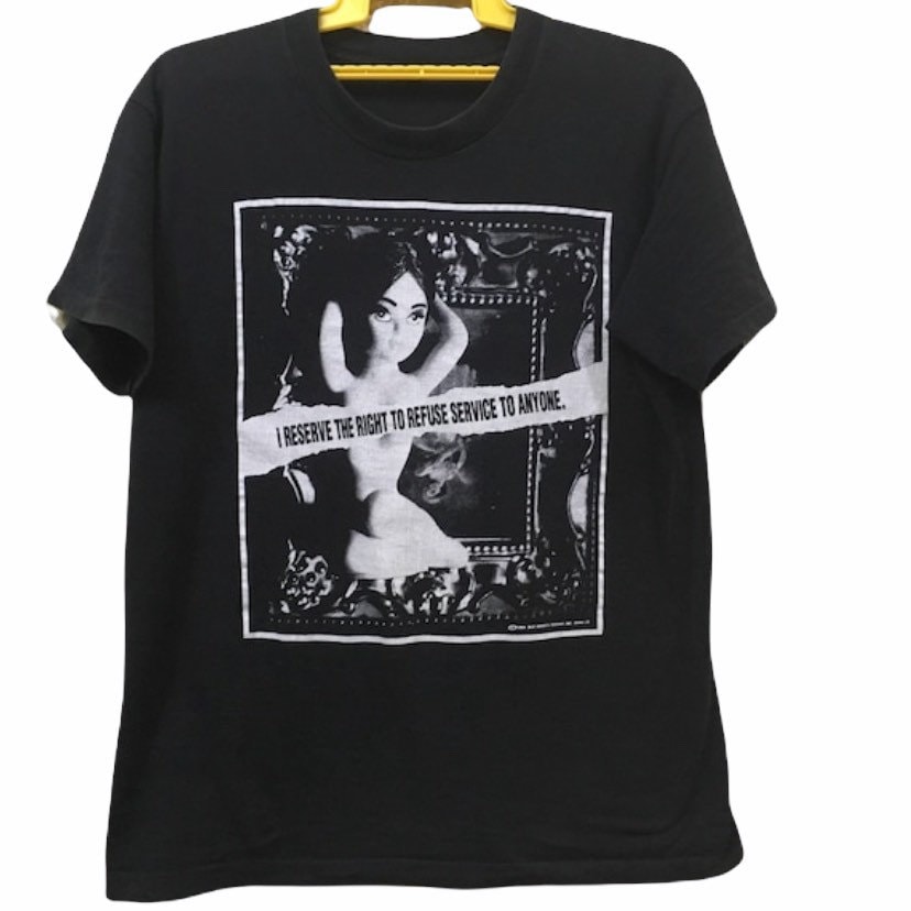 90Er Jahre Old Ghost Design-Shirt Skateboard Rikki Rocket 1994 John A Grigley Ich Behalte Mir Das Recht Vor, Service An Jemandem T-Shirt Zu von monalisausedauction