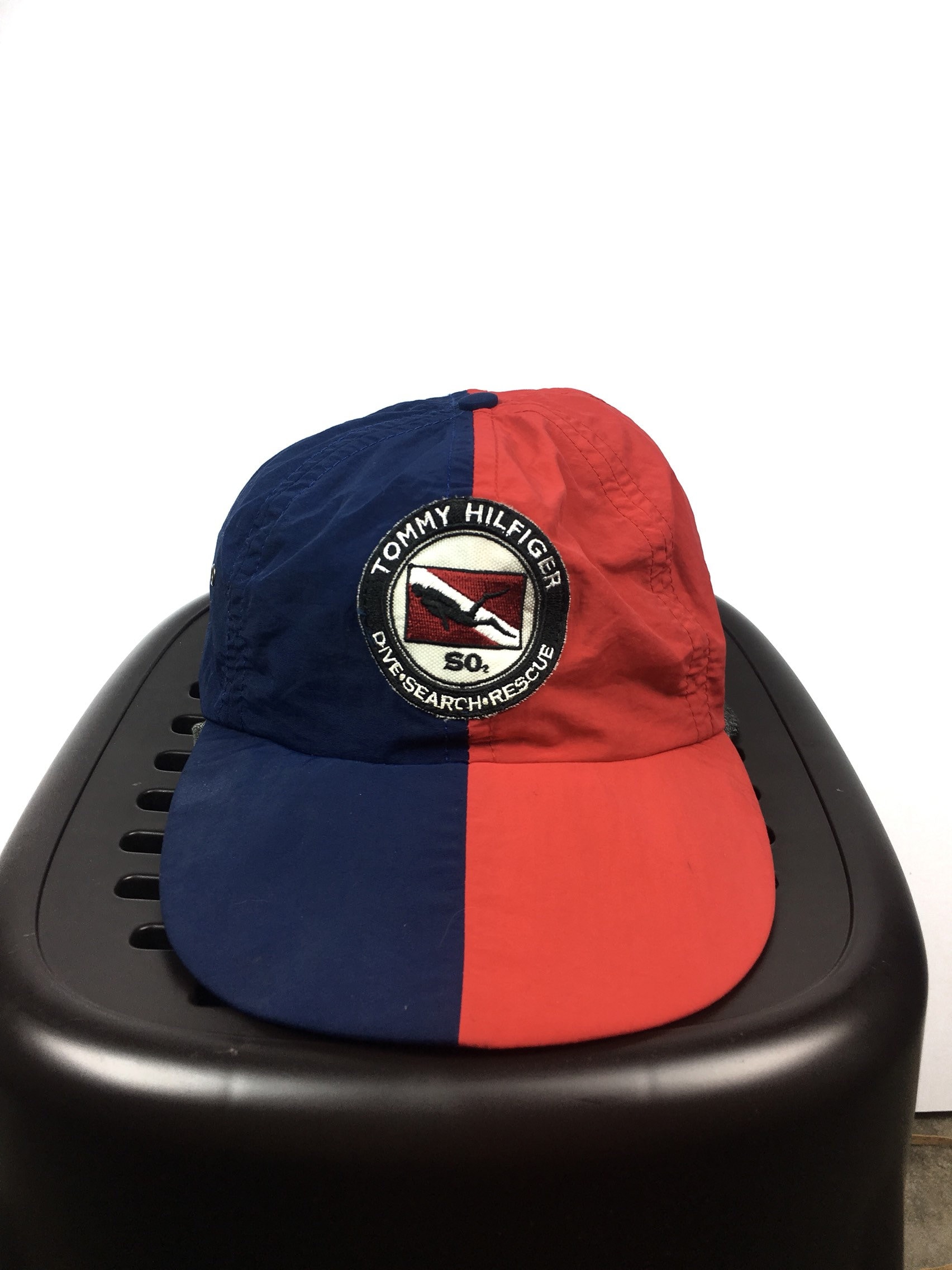 90Er Jahre Tommy Hilfiger Taucher Suchrettung Hut Mütze von monalisausedauction
