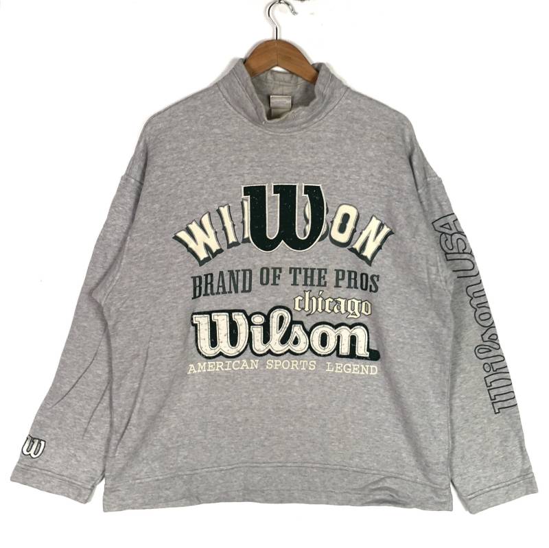 90Er Jahre Wilson Size Tapes Sweatshirt L von monalisausedauction
