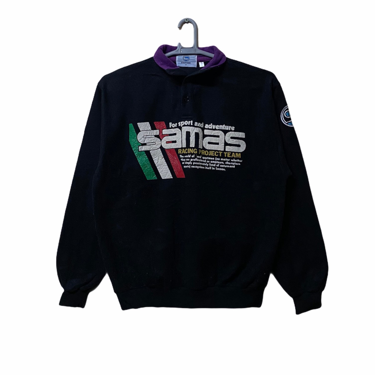 90S Vintage Samas Racing Project Team Sweatshirt von monalisausedauction