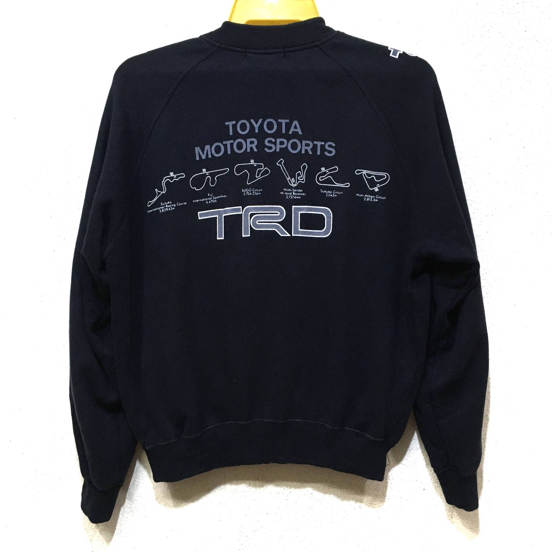 Toyota Trd Toyyo Motor Sport Racing Team Sweatshirt Reißverschluss Jacke von monalisausedauction