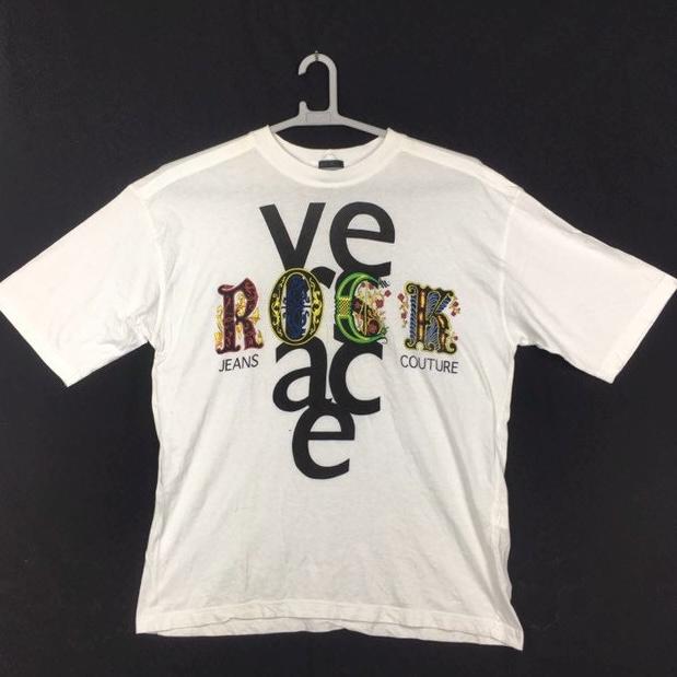 Versace Jeans Kultur T-Shirt Made in Italy Größe L von monalisausedauction