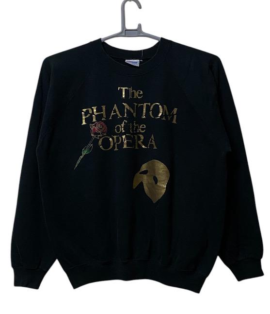 Vintage 1986 Das Phantom Der Oper Sweatshirt Mit Rundhalsausschnitt von monalisausedauction