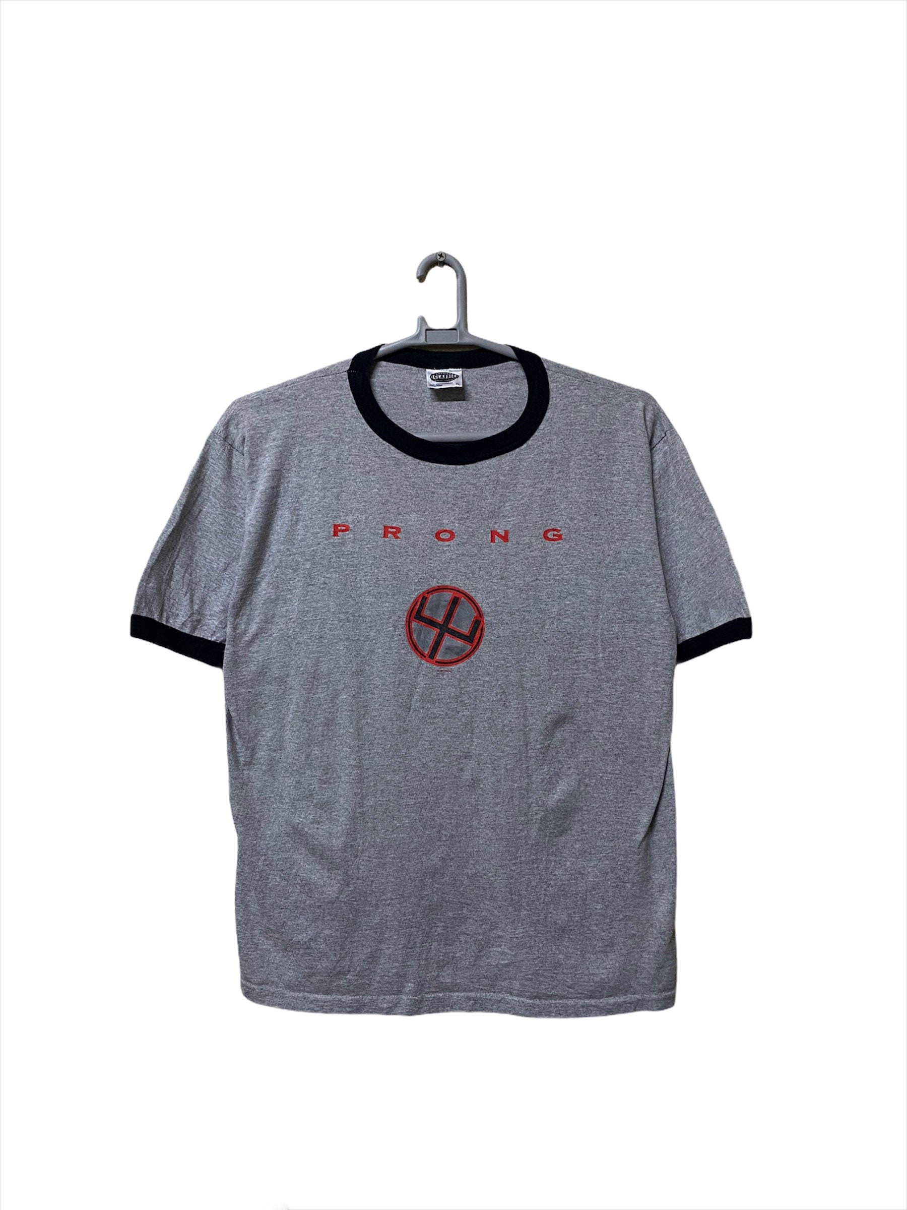 Vintage 1997 Prong Heavy Metal Konzert Tournee Ringer T-Shirt Xl Größe von monalisausedauction