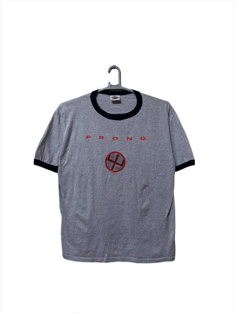 Vintage 1997 Prong Heavy Metal Konzert Tournee Ringer T-Shirt Xl Größe von monalisausedauction