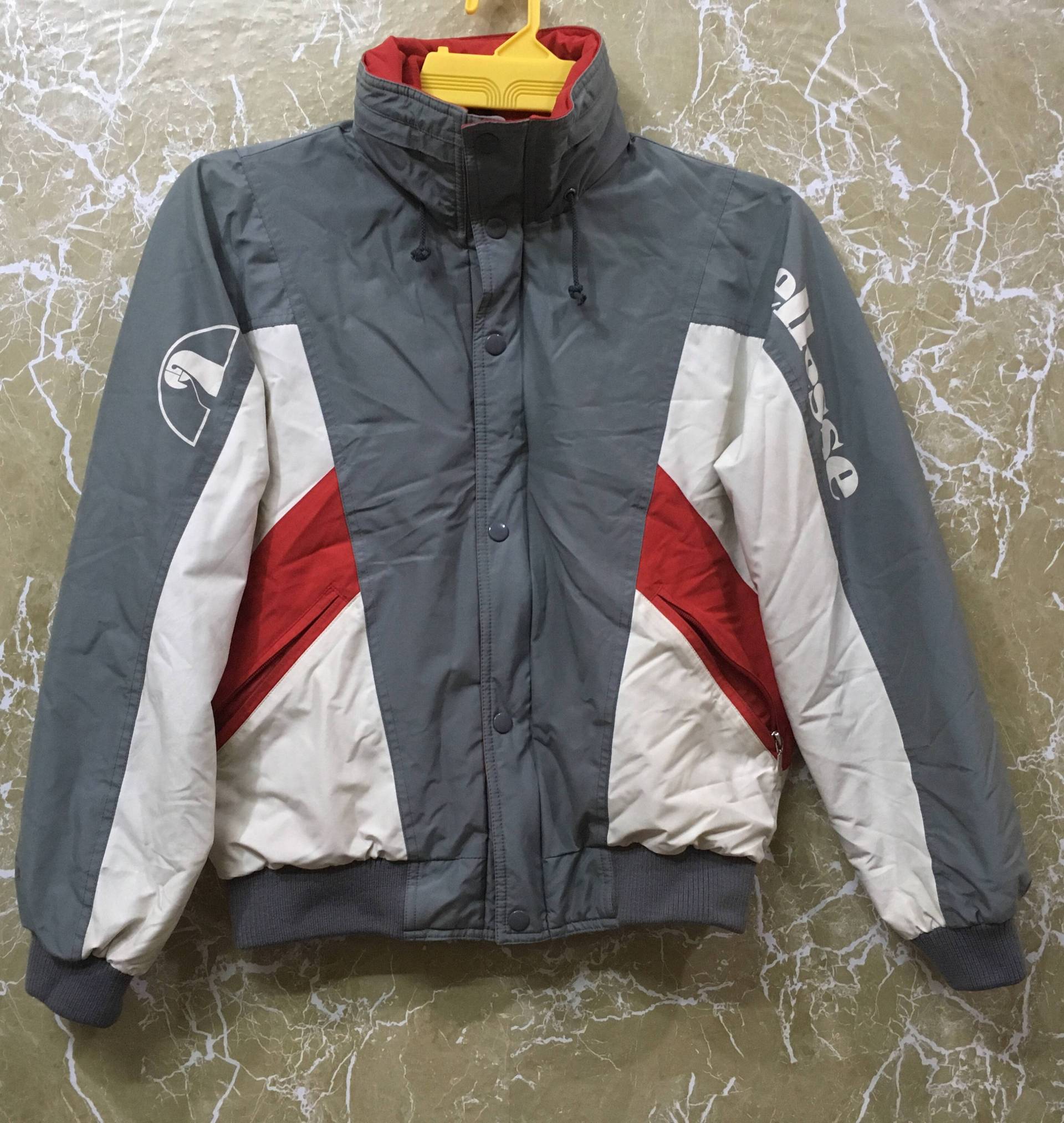 Vintage 90Er Jahre Ellesse Casual Tennis Jacke Color Blocks von monalisausedauction