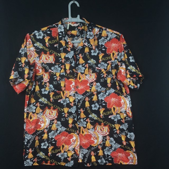 Vintage Sunsurf Hawaiihemd Von Toyoenterprise Rayon Toyo Mit Knöpfen L-Größe von monalisausedauction