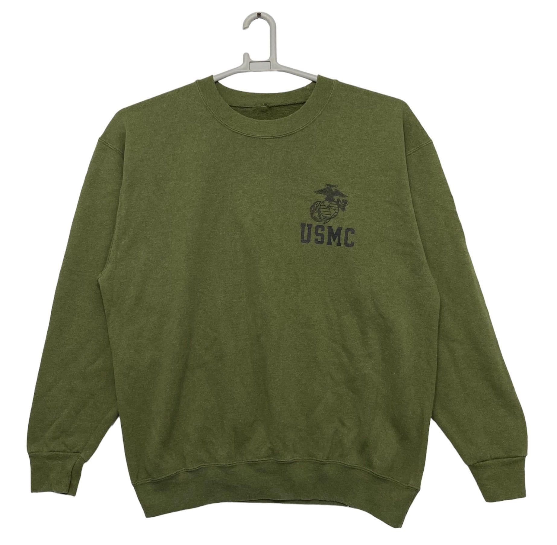 Vintage Usmc Sweatshirt Grüne Farbe von monalisausedauction