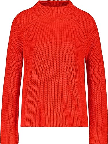 MONARI Strickpullover mit hohem Kragen Pullover in Rot, Größe 42 von MONARI