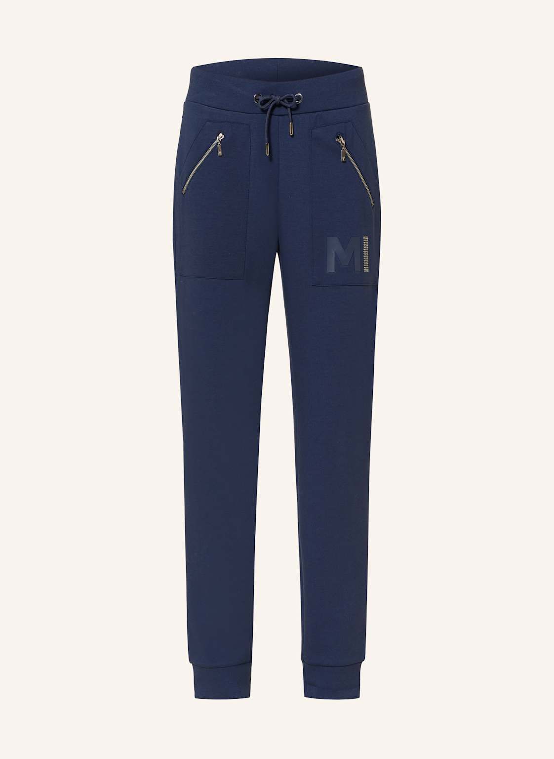 Monari Hose Im Jogging-Stil Mit Schmucksteinen blau Monari Hose Im Jogging-Stil Mit Schmucksteinen blau von monari