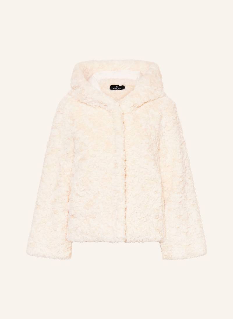Monari Kunstfell-Jacke weiss von monari