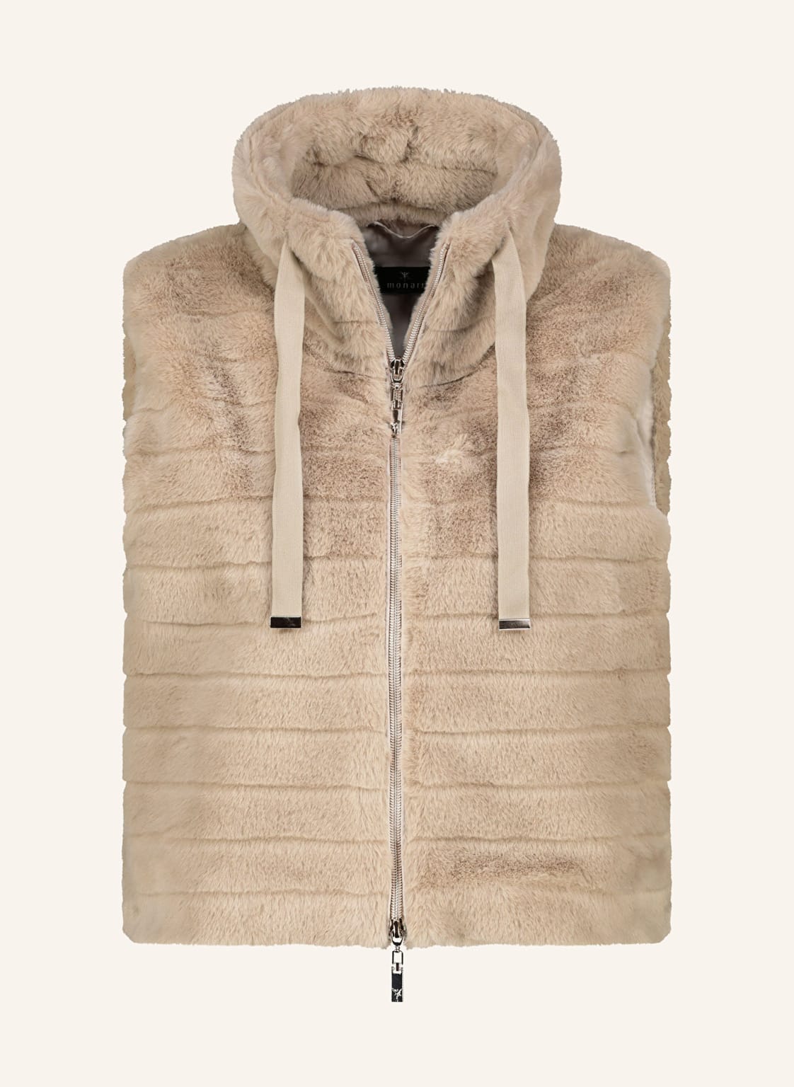 Monari Kunstfell-Weste beige von monari