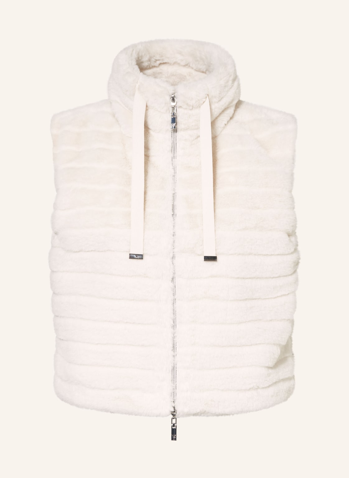 Monari Kunstfell-Weste beige von monari