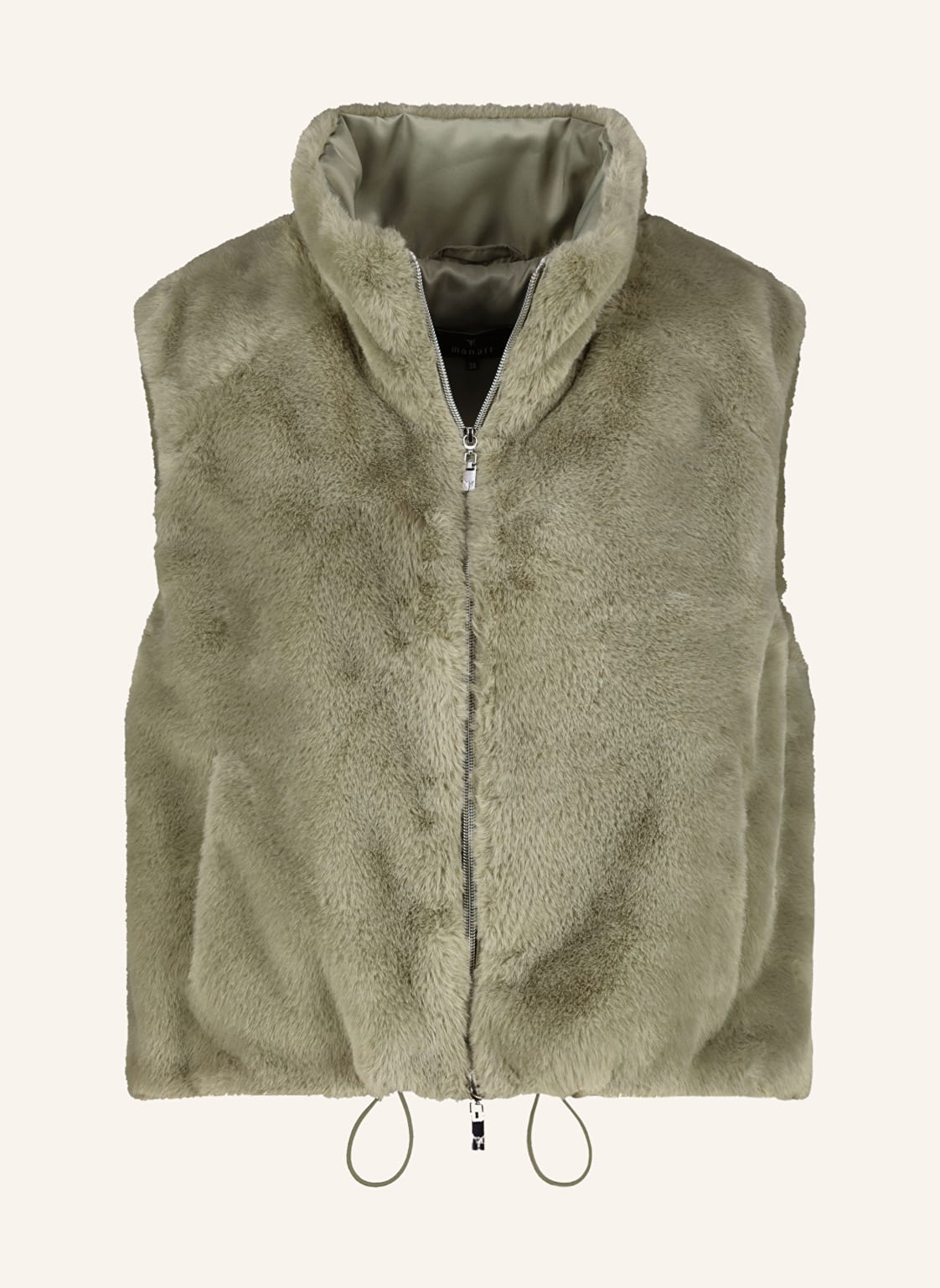 Monari Kunstfell-Weste gruen von monari