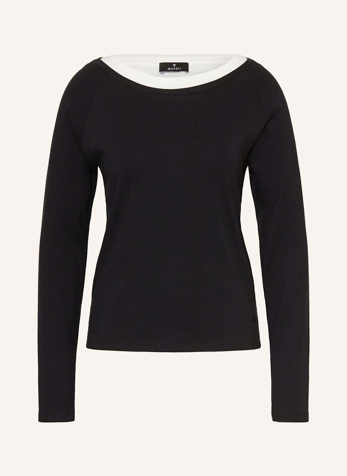 Monari Longsleeve schwarz von monari