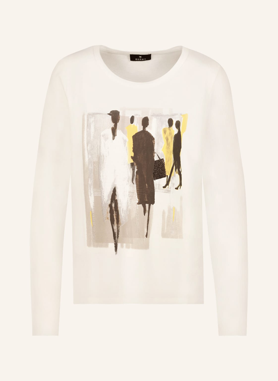 Monari Longsleeve weiss von monari