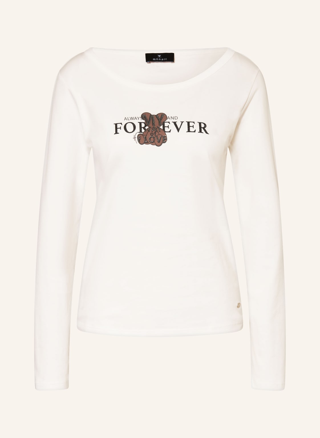 Monari Longsleeve weiss von monari