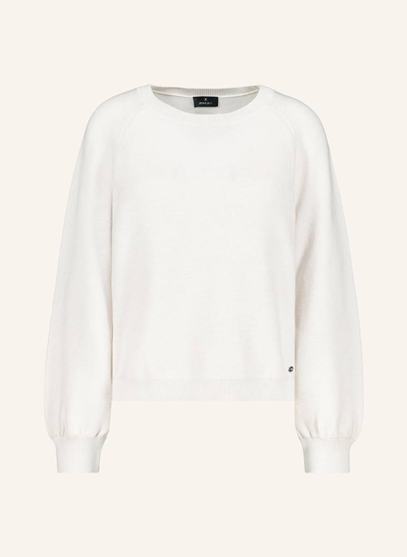 Monari Pullover weiss von monari