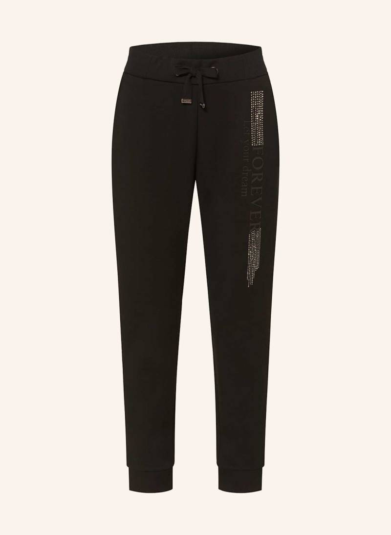 Monari Sweatpants Mit Schmucksteinen schwarz Monari Sweatpants Mit Schmucksteinen schwarz von monari