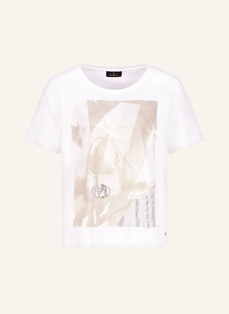 Monari T-Shirt Mit Schmucksteinen beige Monari T-Shirt Mit Schmucksteinen beige von monari
