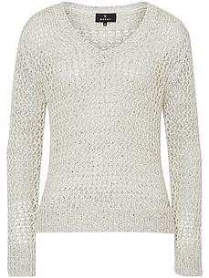 V-Pullover Monari beige von monari