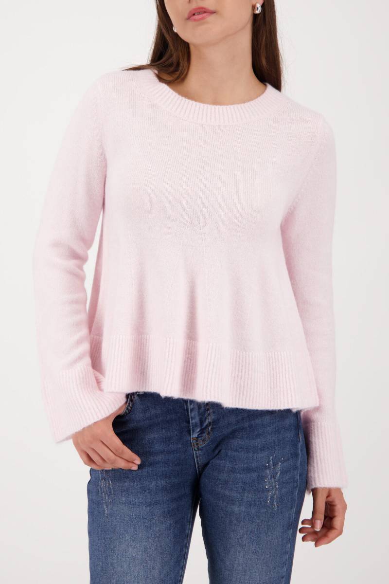 monari - Ausgestellter Strickpullover light rose - Gr. - 36 von monari